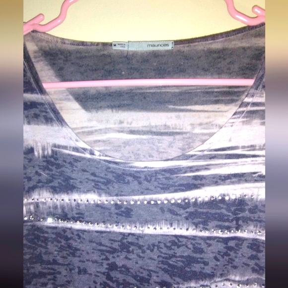 Maurices long sleeve bling top - Picture 4 of 7